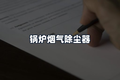 锅炉烟气除尘器